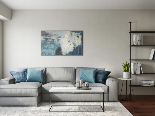 Living Room · Transitional designed by Laura
