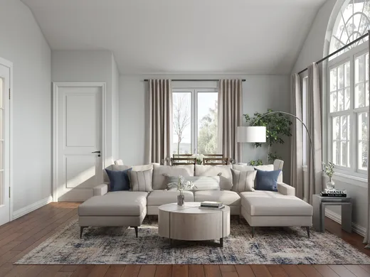 Living Room · Transitional designed by Kelcy
