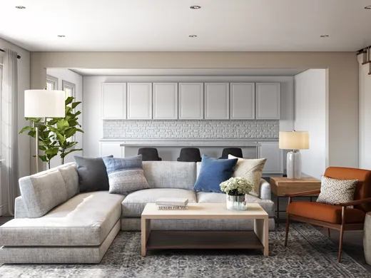 Living Room designed by Barbara