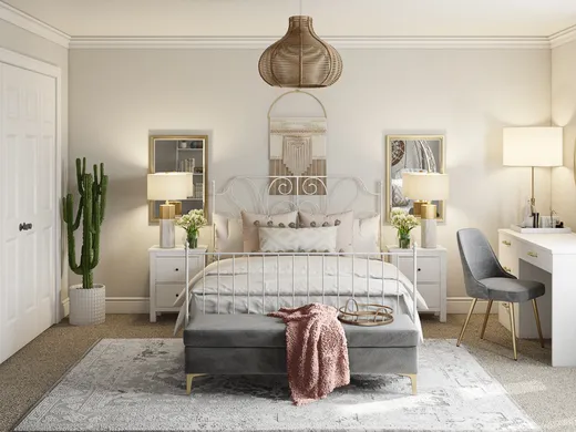 Bedroom · Bohemian designed by Kaity