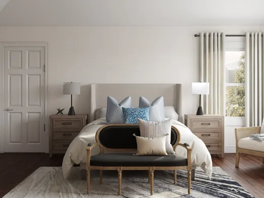 Bedroom designed by Rob
