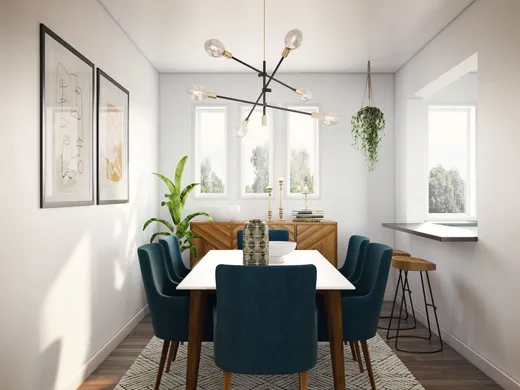 Dining Room · Eclectic designed by Amanda