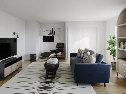 Living Room · Contemporary designed by Jill