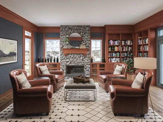 Office · Eclectic designed by Brianna