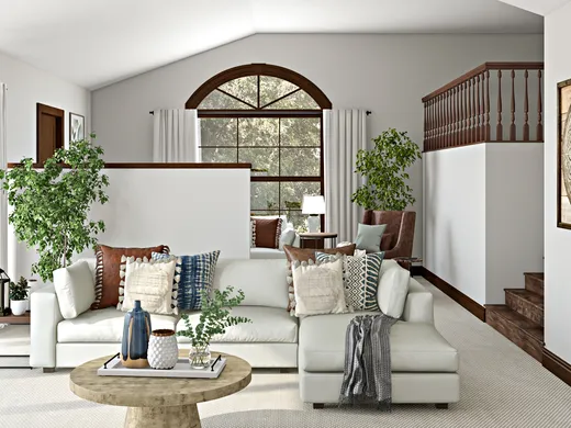 Living Room · Bohemian designed by Ashley