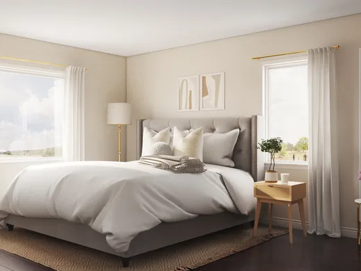 Bedroom · Midcentury Modern designed by Janice