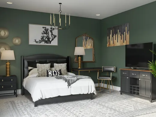 Bedroom · Bohemian designed by Haley