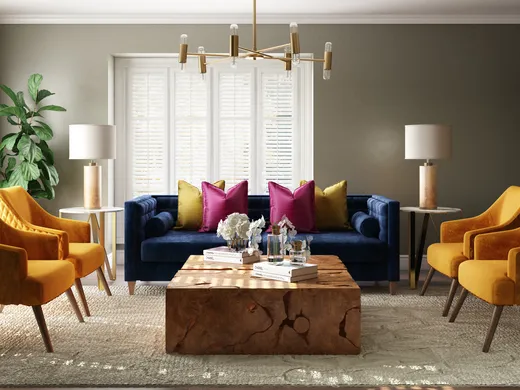 Living Room · Modern designed by Karen