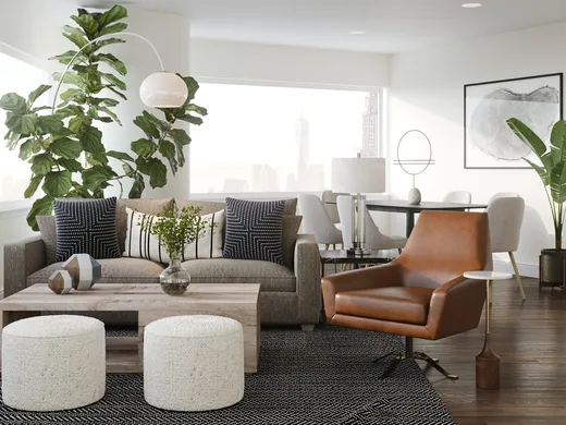 Living Room · Modern designed by Isaac