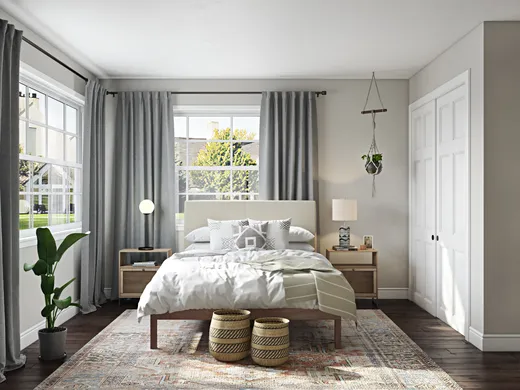 Bedroom · Contemporary designed by Jodi