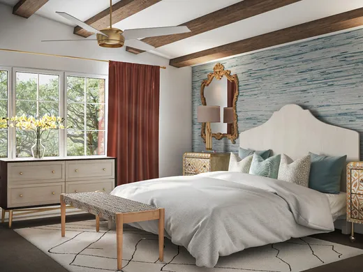 Bedroom · Eclectic designed by Veridiana