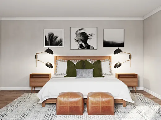 Bedroom · Contemporary designed by Haley