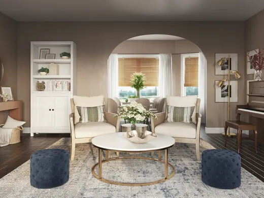 Living Room · Contemporary designed by Lisa