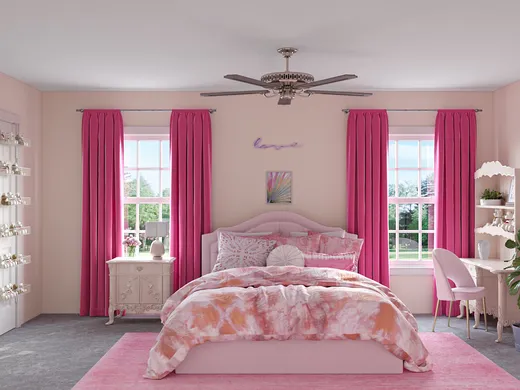 Bedroom · Bohemian designed by Samantha