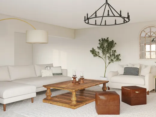 Living Room · Farmhouse designed by Olivia