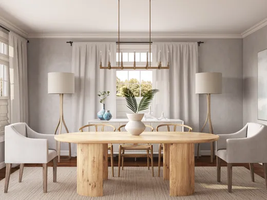 Dining Room · Contemporary designed by Amanda