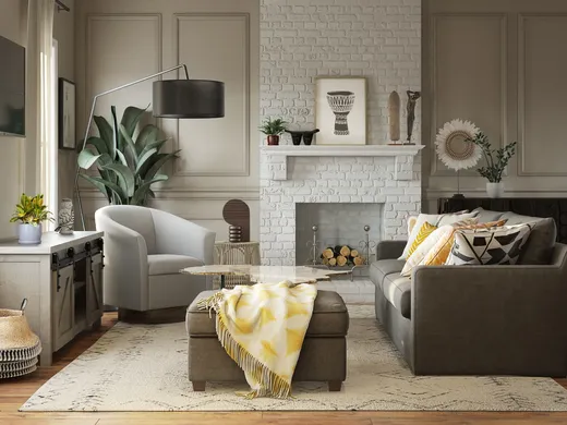 Living Room · Bohemian designed by Catrina