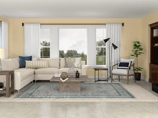 Living Room · Traditional designed by Alexis