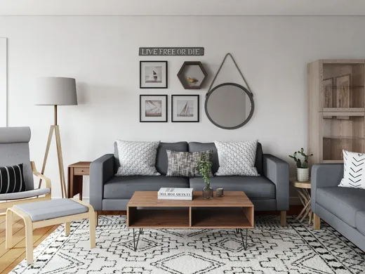 Living Room · Bohemian designed by Katie