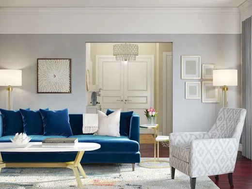 Living Room · Modern designed by Yoseika