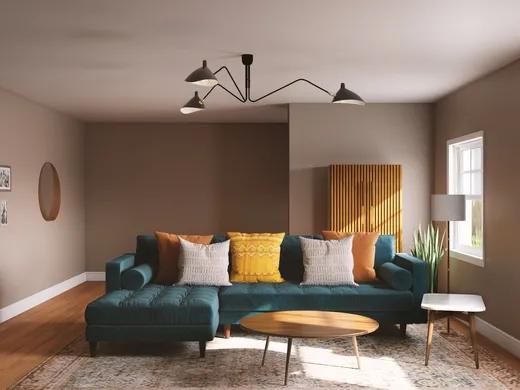 Living Room · Bohemian designed by Shirley