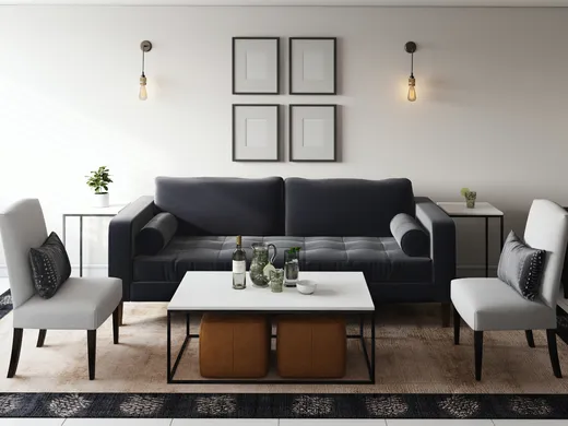 Living Room · Bohemian designed by Carsey