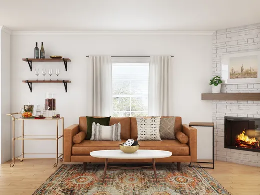 Living Room · Bohemian designed by Jacquelyn