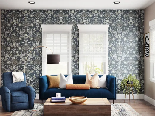 Living Room · Modern designed by Lauren