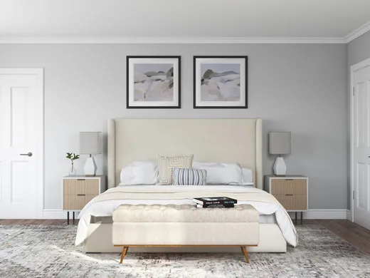 Bedroom designed by Nancy