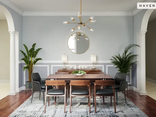Dining Room · Contemporary designed by Fendy