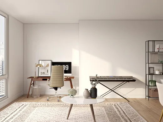 Living Room · Midcentury Modern designed by Maria