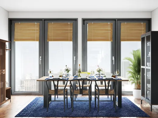 Living Room · Midcentury Modern designed by Aurelie