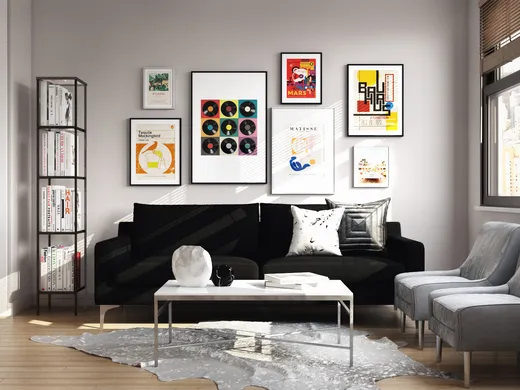 Living Room · Contemporary designed by Kheirieh