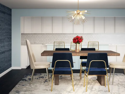 Dining Room · Glam designed by Shameika