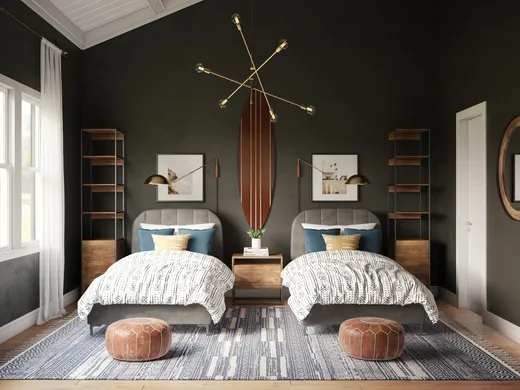 Bedroom · Contemporary designed by Matthew