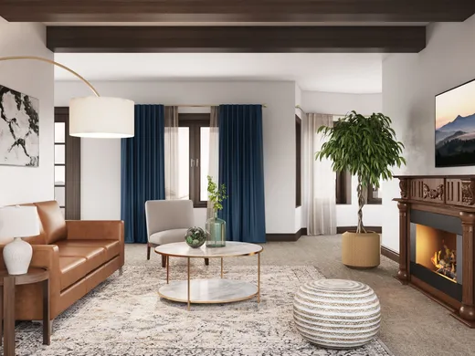 Living Room · Contemporary designed by Masooma
