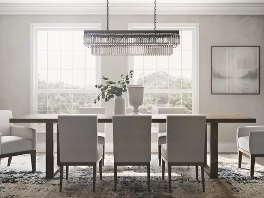 Dining Room · Transitional designed by Brittani