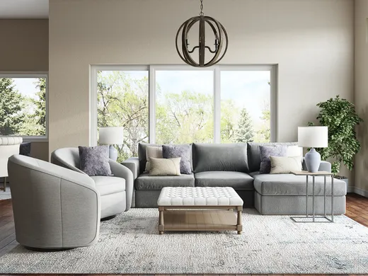 Living Room · Coastal designed by Merna