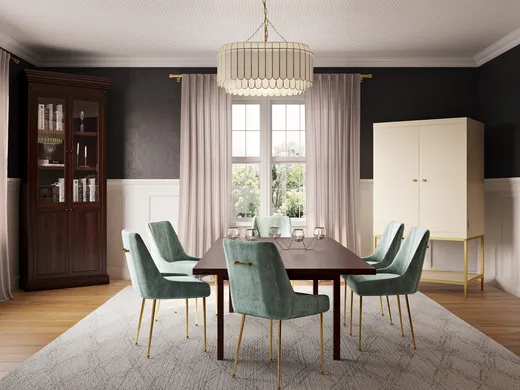 Living Room · Glam designed by Hannah