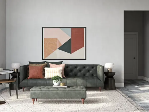 Living Room · Contemporary designed by Stacy