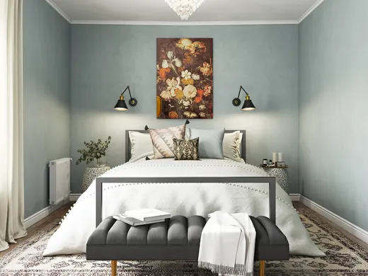 Bedroom · Eclectic designed by Lindsay