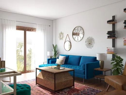 Living Room · Eclectic designed by Sydney
