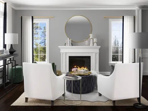 Living Room · Contemporary designed by Hannah