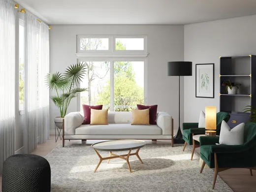 Living Room · Bohemian designed by Morgan