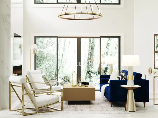 Living Room · Modern designed by Namita