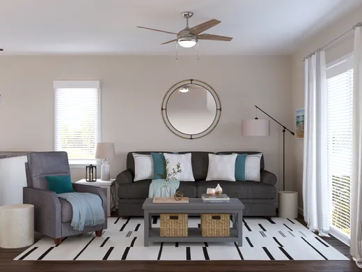 Living Room · Coastal designed by Liliana