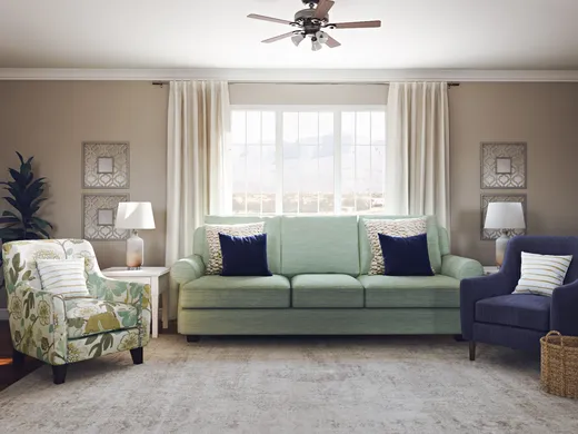 Living Room · Farmhouse designed by Laura