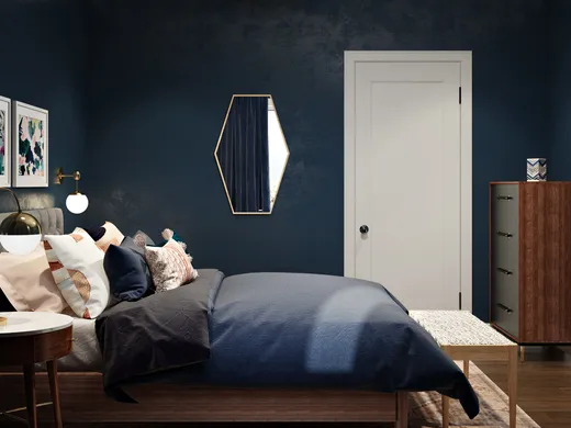 Bedroom · Eclectic designed by Sonia