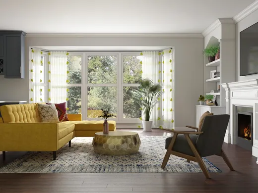 Living Room · Eclectic designed by Paige
