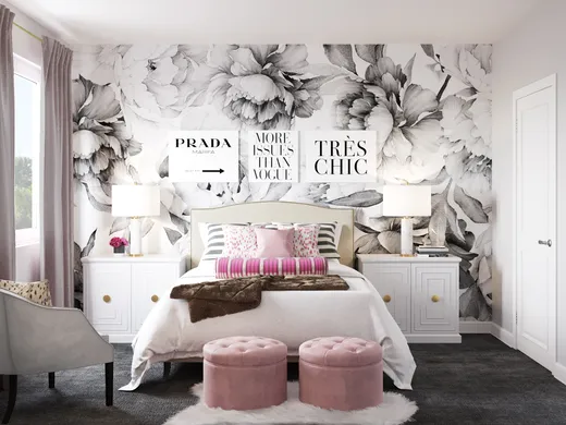 Bedroom · Eclectic designed by Kyla